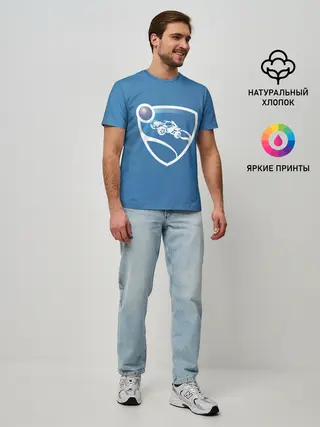 Мужская базовая футболка / Rocket League Fan