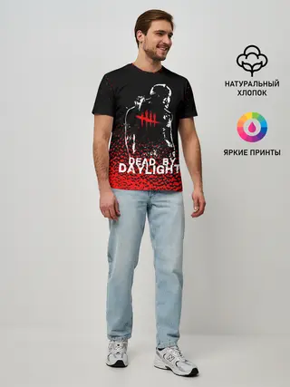 Мужская базовая футболка / DEAD BY DAYLIGHT.