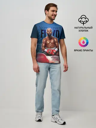Мужская базовая футболка / Mayweather