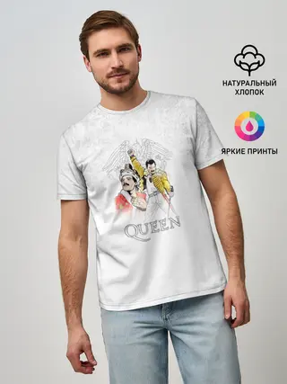 Мужская базовая футболка / Queen