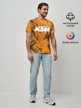 Мужская базовая футболка / KTM | КТМ