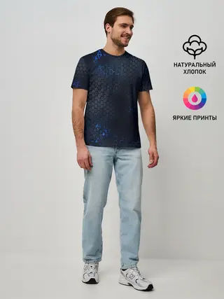 Мужская базовая футболка / СТАЛЬНАЯ БРОНЯ | STEEL ARMOUR