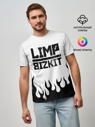 Мужская базовая футболка / Limp Bizkit