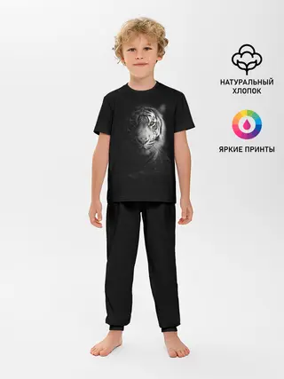 Детская пижама с брюками / БЕЛЫЙ ТИГР