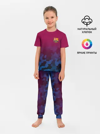Детская пижама с брюками / FC BARCA SPORT