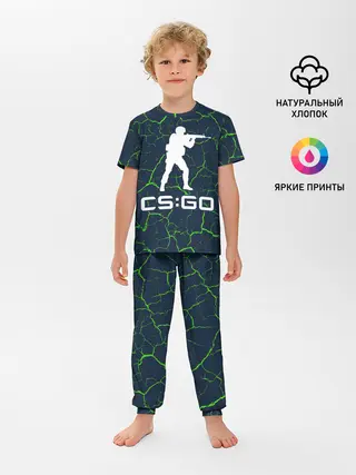 Детская пижама с брюками / CS GO | КС ГО