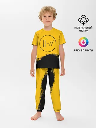 Детская пижама с брюками / TWENTY ONE PILOTS / TOP