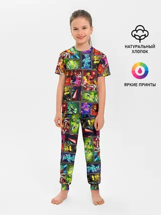 Детская пижама с брюками / Джоджо пендлетон хамон паттерн