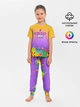 Детская пижама с брюками / pro100