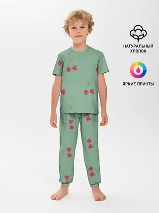Детская пижама с брюками / КраСная Вишня