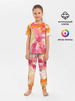 Детская пижама с брюками / Яркая | Bright colors