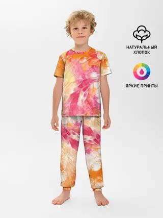 Детская пижама с брюками / Яркая | Bright colors