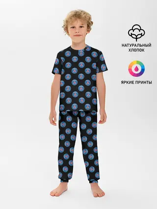 Детская пижама с брюками / ПСЖ ПАТТЕРН | PSG PATTERN