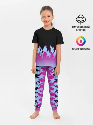 Детская пижама с брюками / ПЛАМЯ 1.0