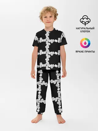 Детская пижама с брюками / Зефирки