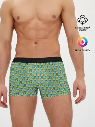 Мужские трусы боксеры / SpongeBob