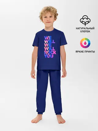 Детская пижама с брюками / Queen. We Will Rock You