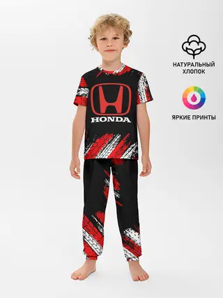 Детская пижама с брюками / HONDA.