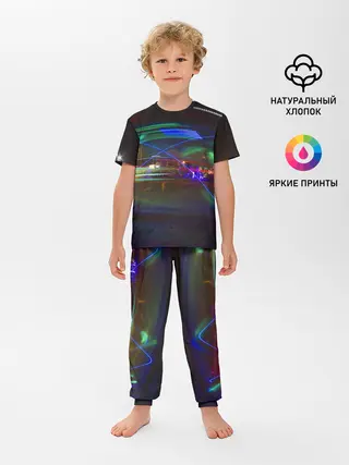 Детская пижама с брюками / Neon