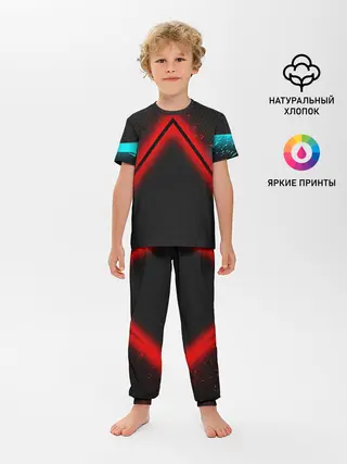 Детская пижама с брюками / Кровавая линия3D