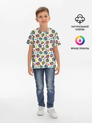 Детская базовая футболка / Далматинец