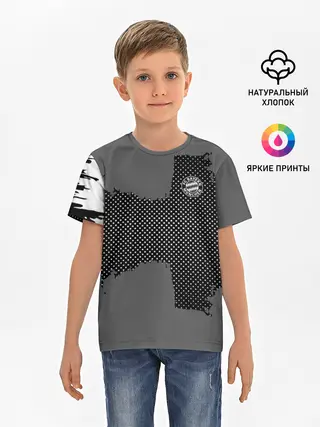 Детская базовая футболка / BAYERN MUNCHEN GRAY