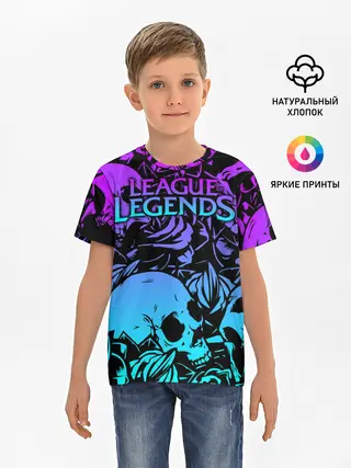 Детская базовая футболка / League of Legends