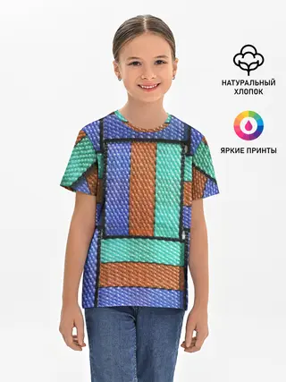 Детская базовая футболка / Stripes