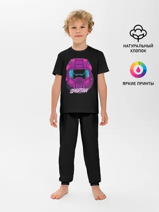 Детская пижама с брюками / Halo Neon