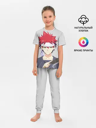 Детская пижама с брюками / Food wars Shokugeki no Soma