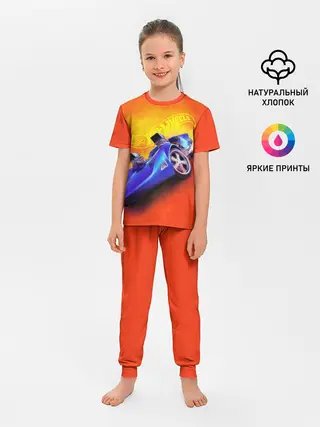 Детская пижама с брюками / Hot Wheels. Хот Вилс