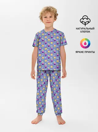 Детская пижама с брюками / Новогодние Ёлочные Украшения
