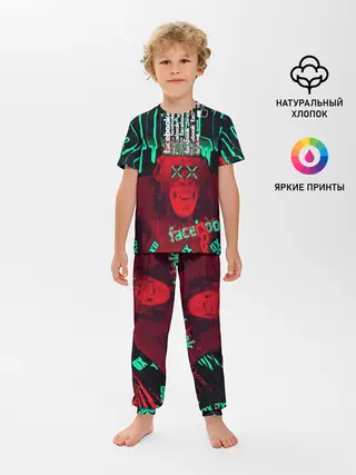Детская пижама с брюками / DED SEC