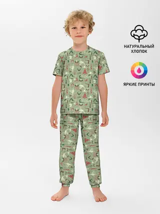 Детская пижама с брюками / Йога