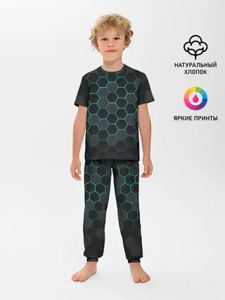 Детская пижама с брюками / Big Octagon