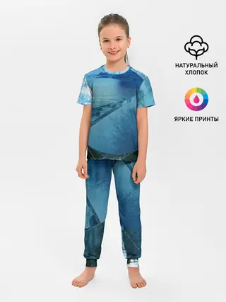Детская пижама с брюками / ОЗЕРО