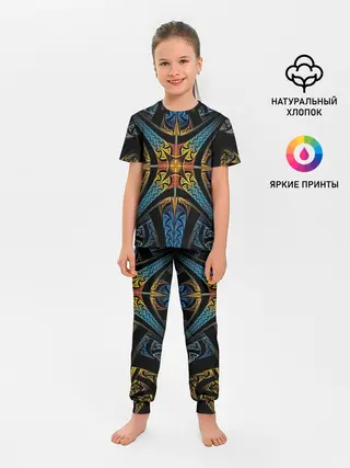 Детская пижама с брюками / FRACTAL 2020