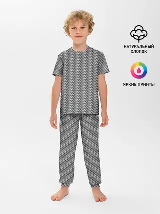 Детская пижама с брюками / Кольчуга