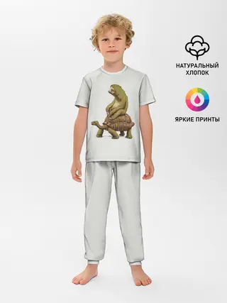 Детская пижама с брюками / Тише едешь... А впрочем...