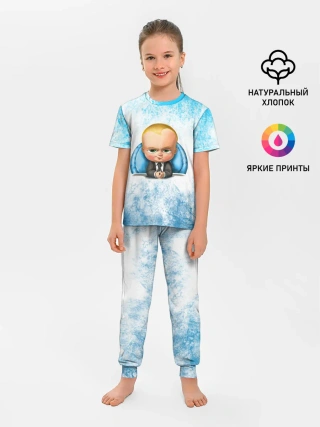 Детская пижама с брюками / Босс Молокосос