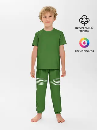 Детская пижама с брюками / Белый Конь на спине