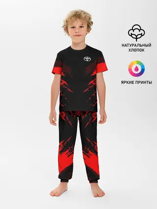 Детская пижама с брюками / Toyota SPORT