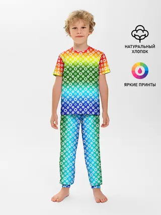 Детская пижама с брюками / Для фотографов. RGB. Диафрагма.