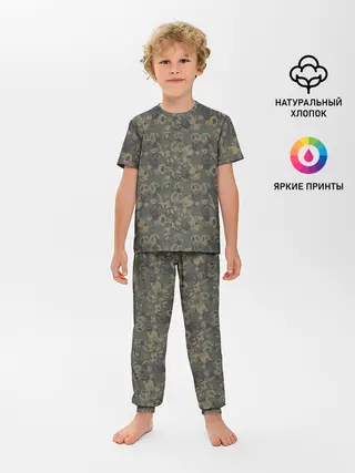 Детская пижама с брюками / Пацифист