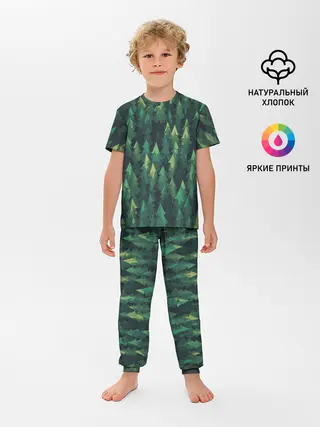 Детская пижама с брюками / ЛЕС