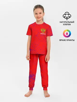Детская пижама с брюками / RUSSIA / РОССИЯ