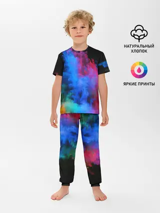Детская пижама с брюками / КРАСКИ