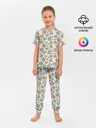Детская пижама с брюками / Английский Бульдог