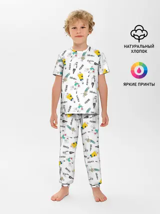 Детская пижама с брюками / Магическая битва - главные герои