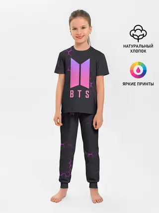 Детская пижама с брюками / BTS